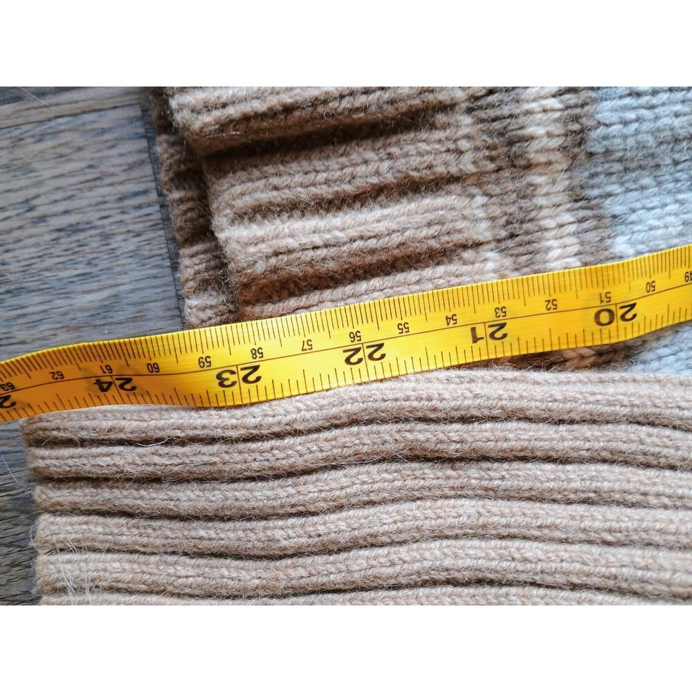 Lauren Ralph Lauren Fair Isle Nordic luxury lambswool angora cashmere full zip M - Picture 13 of 16